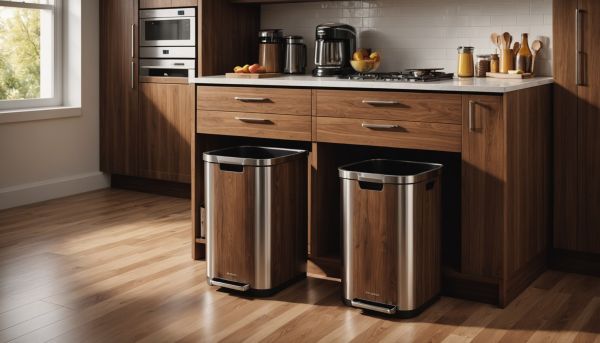 Les poubelles en bois : designs modernes et durables à choisir