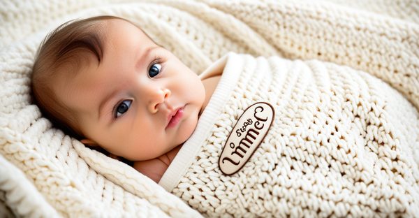 Plaid personnalisé prénom : douceur et chaleur pour bébé