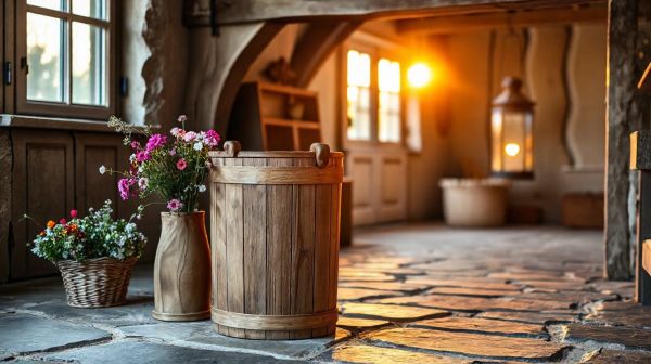 Top 5 designs élégants de poubelles en bois à découvrir
