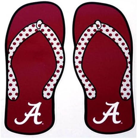 Alabama Crimson Tide Flip Flop Decal