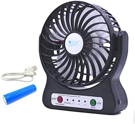 NC Monitor USB Fan Mini Rechargeable Mute Andentable Angle Small Desktop Students Dormitory Bed Portable และ
