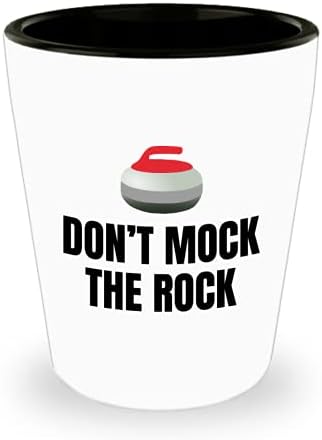แก้วช็อตโค้งตลก - ของขวัญดัดผม - Curler นำเสนอ - Curling Sport - Don't Mock the Rock