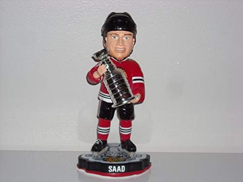 Brandon Saad Chicago Blackhawks Stanley Cup Champions Bobblehead NHL