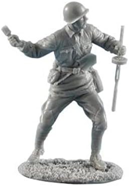 Goodmoel 1/35 WWII Soldier Soldier Soldier Soldier Soldier Model/Unassembled และ Unpinted Soldier Miniature Kit/TX-3015